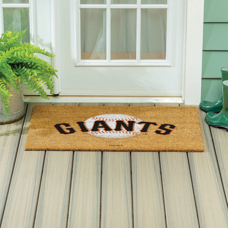San Francisco Giants Large Full Color Coir Mat, 36"x24"