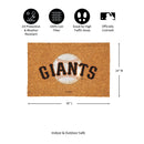 San Francisco Giants Large Full Color Coir Mat, 36"x24"