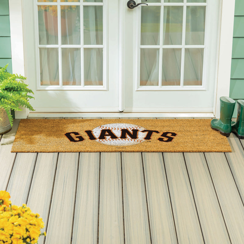 San Francisco Giants Extra Large Full Color Coir Mat, 60"x24"