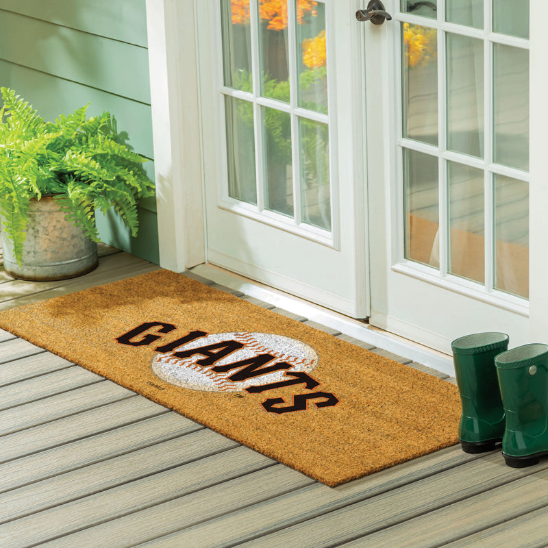 San Francisco Giants Extra Large Full Color Coir Mat, 60"x24"
