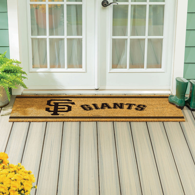 San Francisco Giants Extra Large One Color Coir Mat, 60"x24"