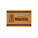 Seattle Mariners Large One Color Coir Mat, 36"x24"