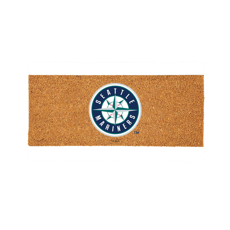 Seattle Mariners Extra Large Full Color Coir Mat, 60"x24"