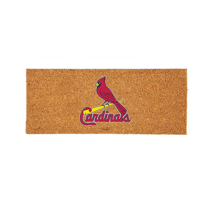 St Louis Cardinals Extra Large Full Color Coir Mat, 60"x24"