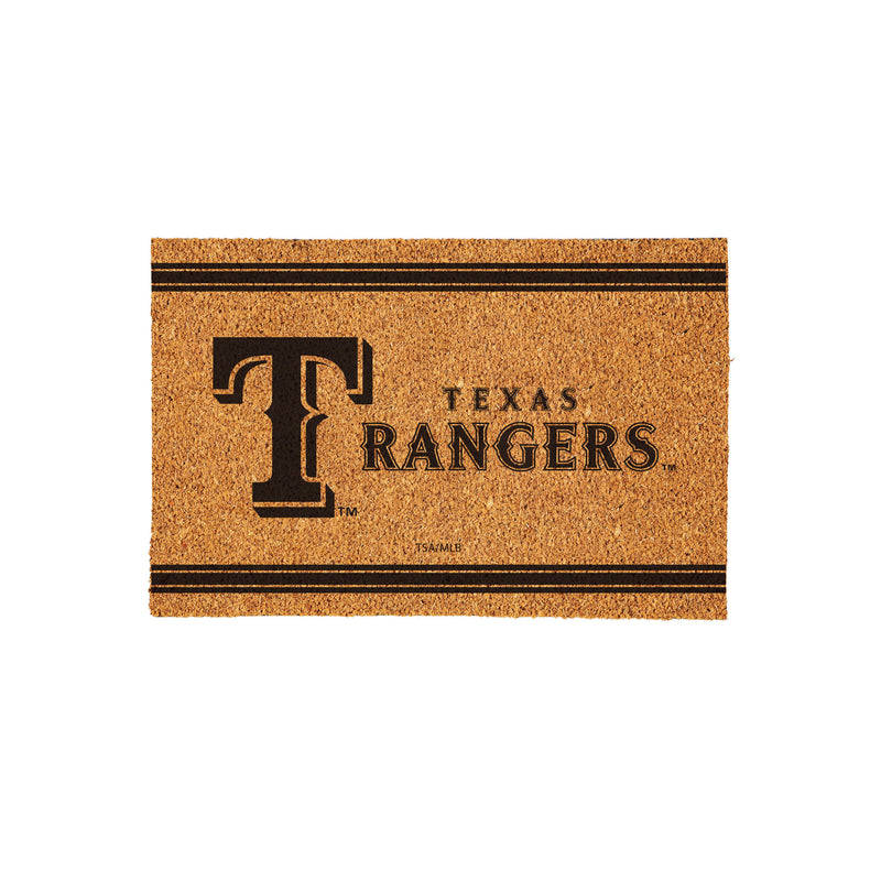 Texas Rangers Large One Color Coir Mat, 36"x24"