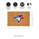 Toronto Blue Jays Large Full Color Coir Mat, 36"x24"