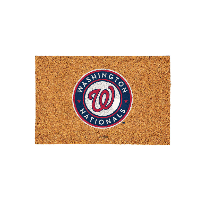 Washington Nationals Large Full Color Coir Mat, 36"x24"