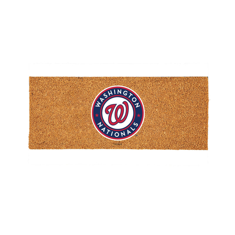 Washington Nationals Extra Large Full Color Coir Mat, 60"x24"