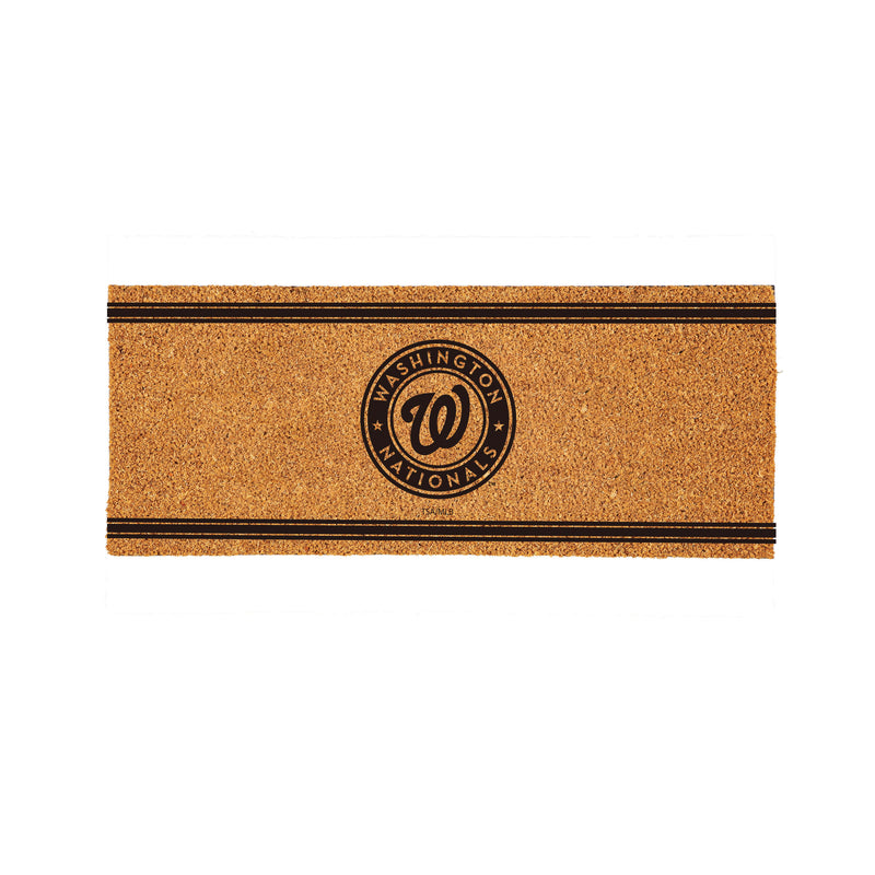 Washington Nationals Extra Large One Color Coir Mat, 60"x24"
