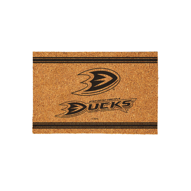 Anaheim Ducks Large One Color Coir Mat, 36"x24"