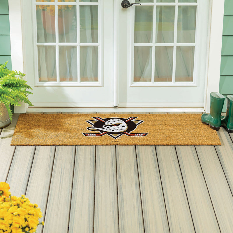 Anaheim Ducks Extra Large Full Color Coir Mat, 60"x24"