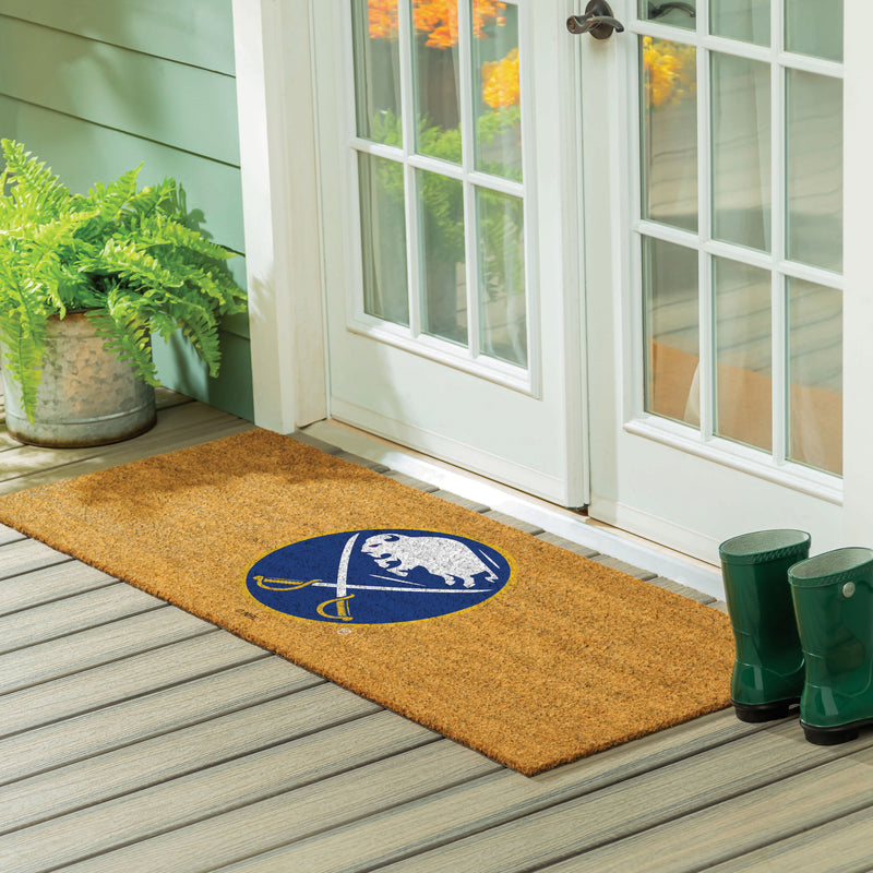 Buffalo Sabres Extra Large Full Color Coir Mat, 60"x24"