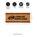 Carolina Hurricanes Extra Large One Color Coir Mat, 60"x24"