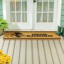 Chicago Blackhawks Extra Large One Color Coir Mat, 60"x24"