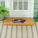 Columbus Blue Jackets Large Full Color Coir Mat, 36"x24"
