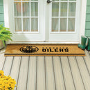 Edmonton Oilers Extra Large One Color Coir Mat, 60"x24"
