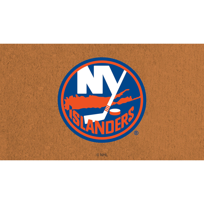 New York Islanders Coir Mat, 16"x28"