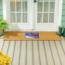 New York Rangers Extra Large Full Color Coir Mat, 60"x24"