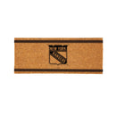 New York Rangers Extra Large One Color Coir Mat, 60"x24"