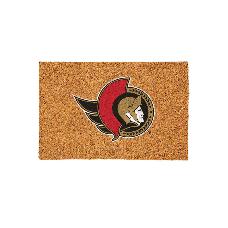 Ottawa Senators Large Full Color Coir Mat, 36"x24"