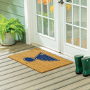 St Louis Blues Large Full Color Coir Mat, 36"x24"