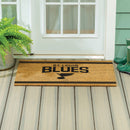 St Louis Blues Large One Color Coir Mat, 36"x24"