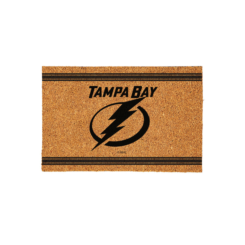 Tampa Bay Lightning Large One Color Coir Mat, 36"x24"