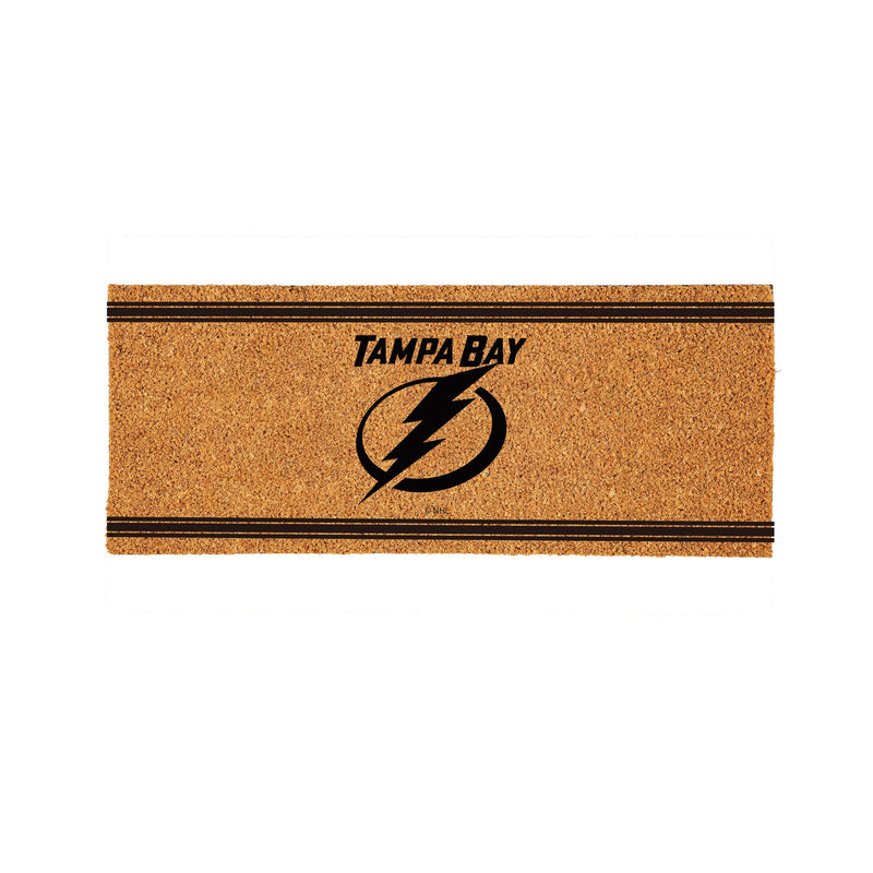 Tampa Bay Lightning Extra Large One Color Coir Mat, 60"x24"