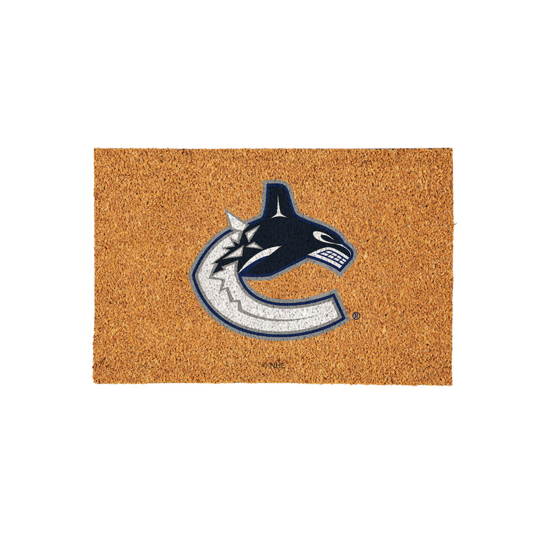 Vancouver Canucks Large Full Color Coir Mat, 36"x24"