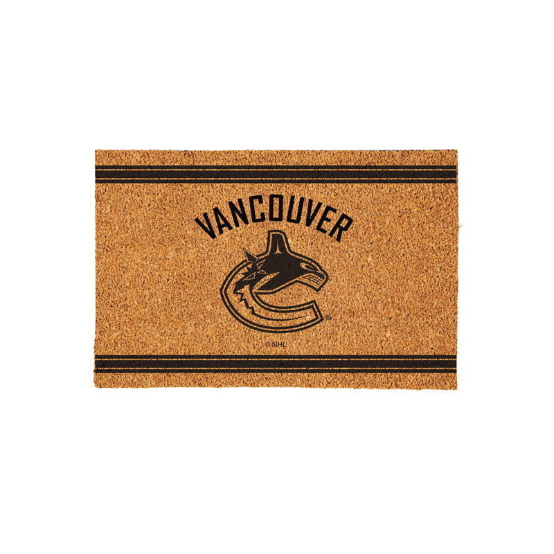 Vancouver Canucks Large One Color Coir Mat, 36"x24"