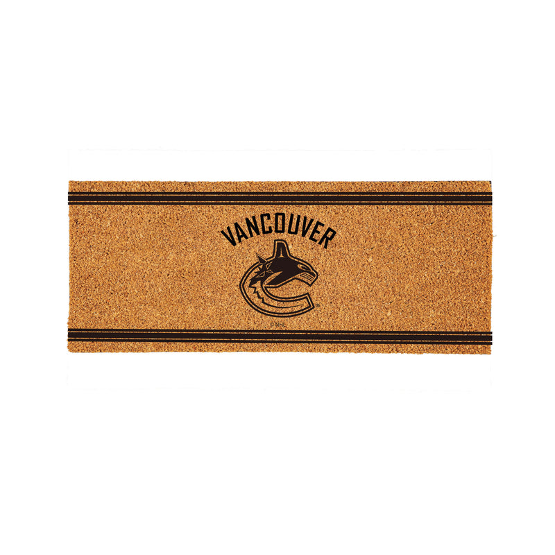 Vancouver Canucks Extra Large One Color Coir Mat, 60"x24"