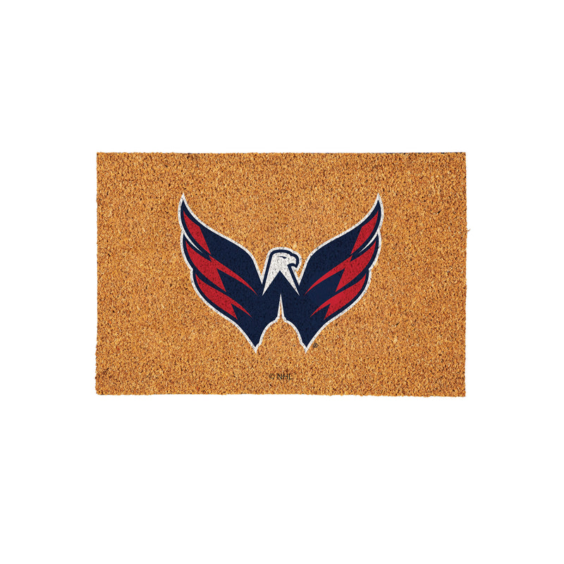 Washington Capitals Large Full Color Coir Mat, 36"x24"