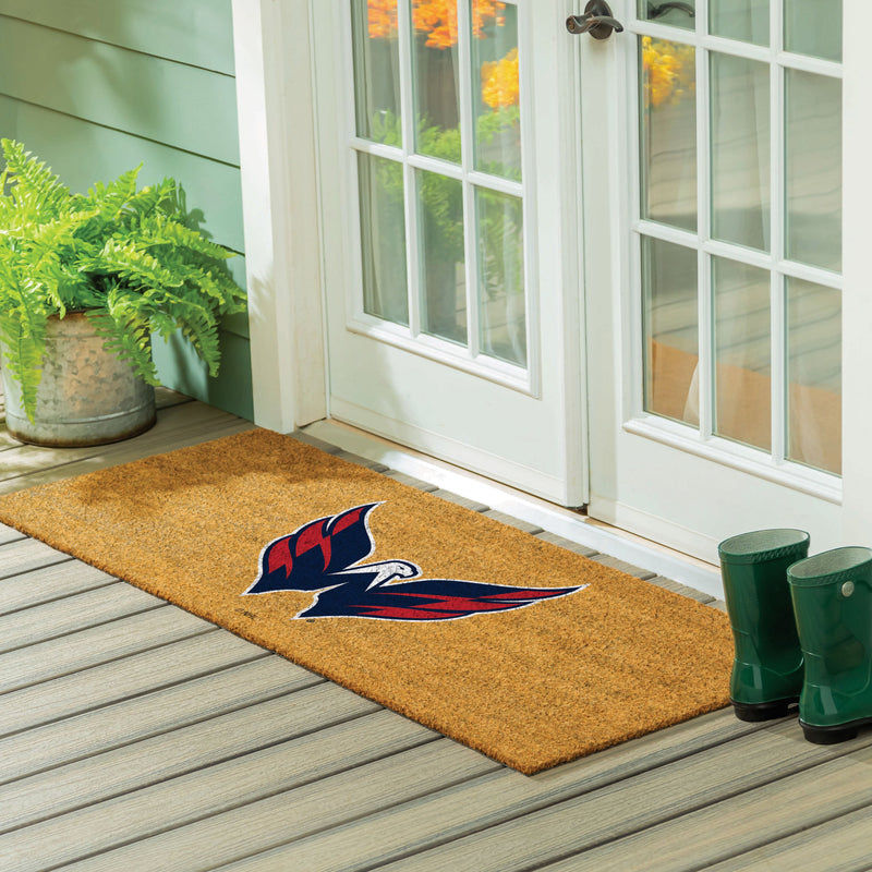 Washington Capitals Extra Large Full Color Coir Mat, 60"x24"