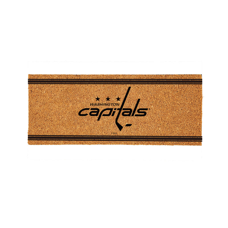 Washington Capitals Extra Large One Color Coir Mat, 60"x24"
