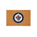 Winnipeg Jets Large Full Color Coir Mat, 36"x24"