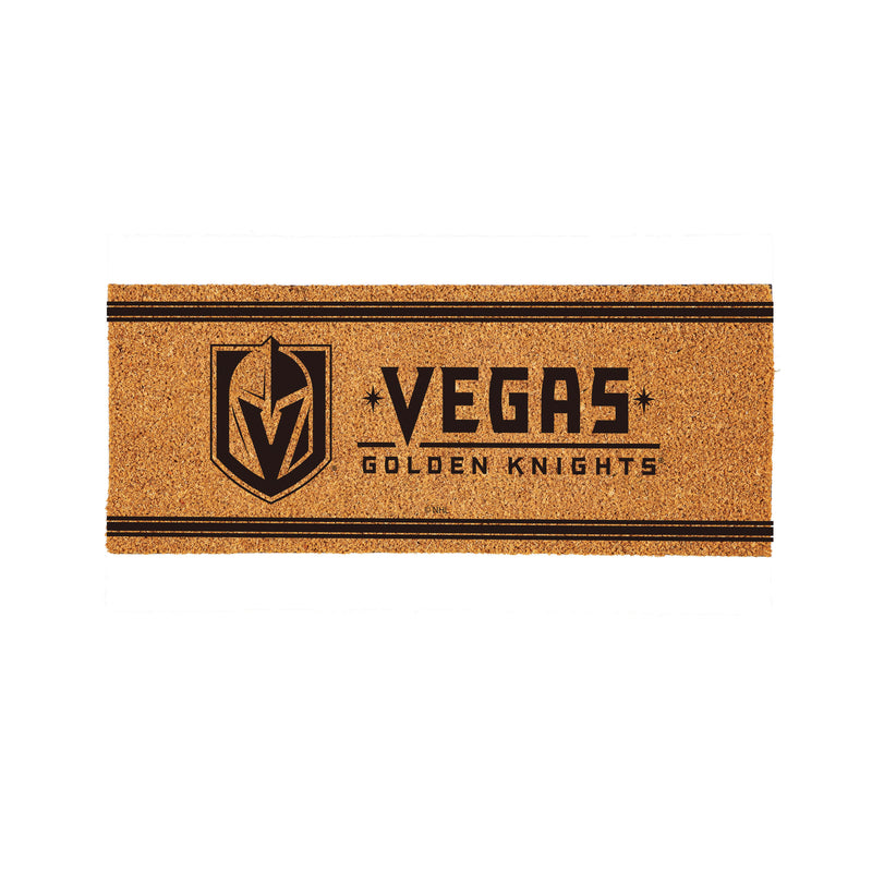 Las Vegas Golden Knights Extra Large One Color Coir Mat, 60"x24"