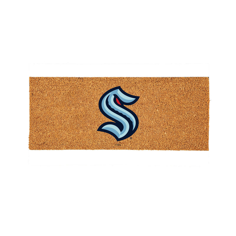 Seattle Kraken Extra Large Full Color Coir Mat, 60"x24"
