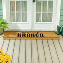 Seattle Kraken Extra Large One Color Coir Mat, 60"x24"