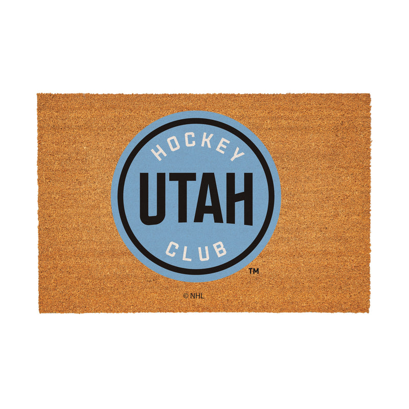 Utah Mammoth Large Full Color Coir Mat, 36"x24"