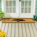 University of Nevada Extra Large One Color Coir Mat, 60"x24"