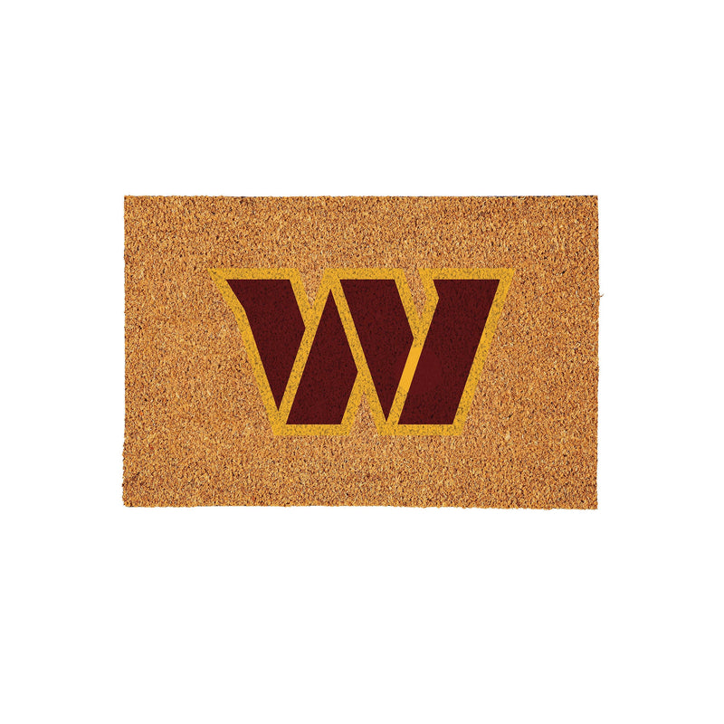 Washington Commanders Large Full Color Coir Mat, 36"x24"
