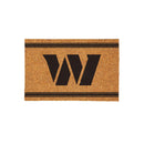 Washington Commanders Large One Color Coir Mat, 36"x24"