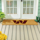 Washington Commanders Extra Large Full Color Coir Mat, 60"x24"
