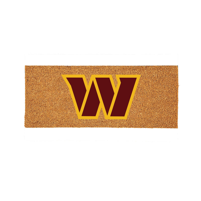 Washington Commanders Extra Large Full Color Coir Mat, 60"x24"