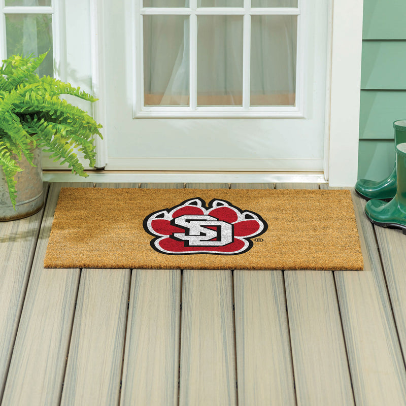 University of South Dakota Large Full Color Coir Mat, 36"x24"