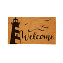Welcome Lighthouse Coir Mat