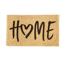 HOME Heart, Woven Coir Mat, 30 x 18"