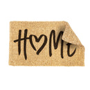 HOME Heart, Woven Coir Mat, 30 x 18"