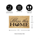 Bless This Home Coir Mat