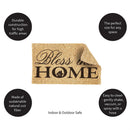 Bless This Home Coir Mat